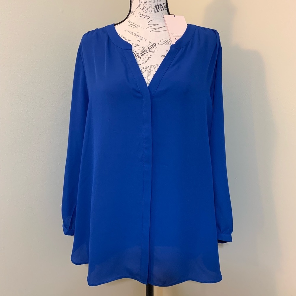 NYDJ Blue Women's Blouse